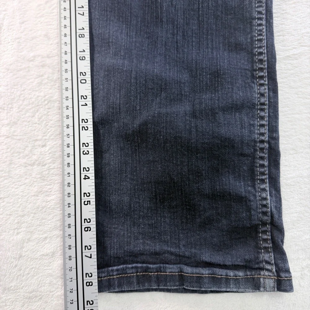 Wrangler Jeans Straight Fit Dark Wash‎ Blue Denim 5-Pocket 34X30